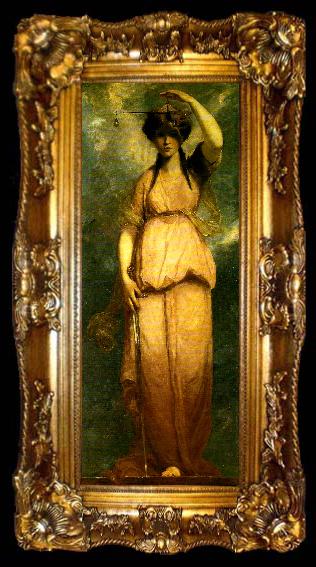framed  Sir Joshua Reynolds justice, ta009-2